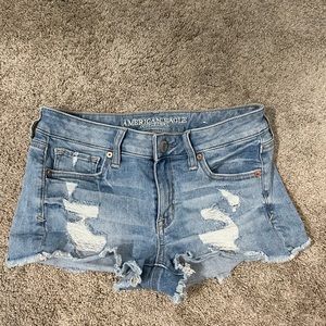 american eagle jean shorts